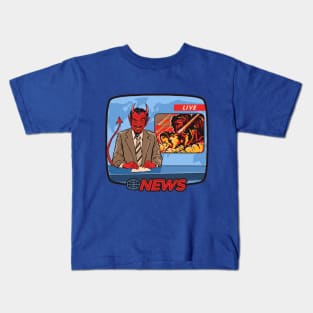 Breaking News Kids T-Shirt